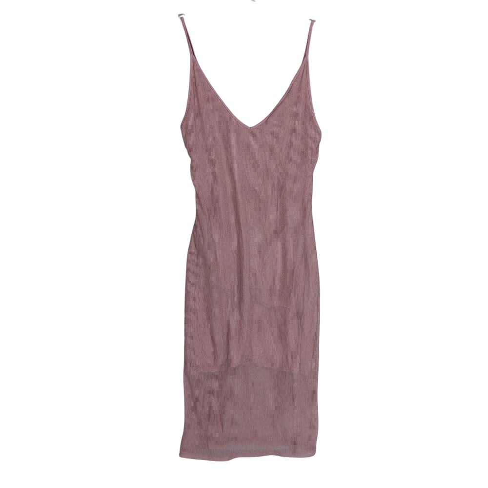Forever 21 Slip Dusty Pink Fully Lined Size Small Sleeveless Spaghetti Straps